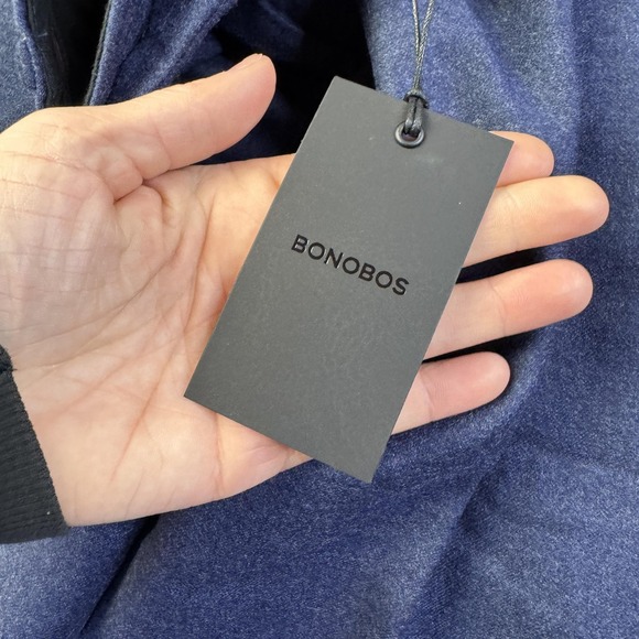 Bonobos Pants Mens 36x37 Heather Navy Slim Fit Italian Wool Dress Trousers‎ - Picture 14 of 16